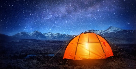 Camping Under The Stars